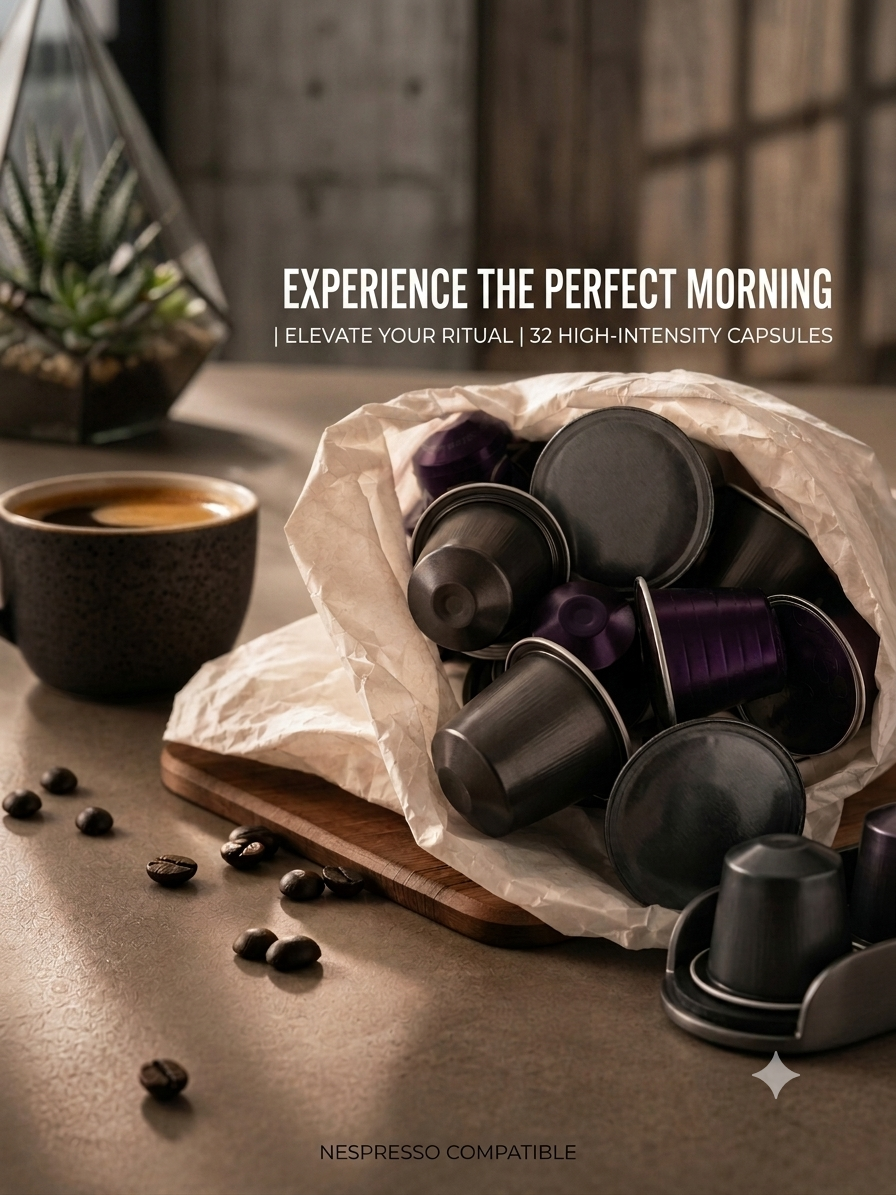 Dark Mystery High Intesity 32 Kapseln Bag | Strong day ahead