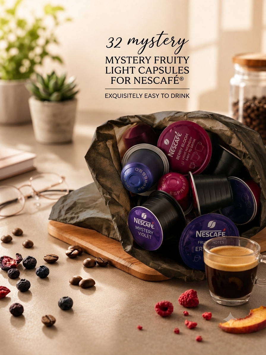 Curated Focus: The Mystery Fruity Light Blend (32 Capsules) (Copy)